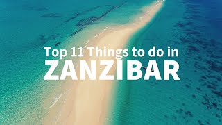 Zanzibar Island  Top 11 Things to do in Zanzibar [upl. by Kreit52]