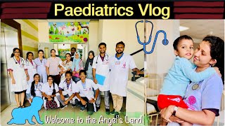 Pediatrics Vlog 👶❤️👶👩‍⚕️😍💜️ medicalstudent mbbs pediatrics [upl. by Katti]