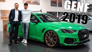 ABT RS4  GENFER AUTOSALON 2019 LineUp  Daniel Abt [upl. by Goodwin640]