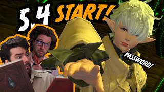 Starting 54  Grinding Gear Reacts to the Shadowbringers MSQ 54 [upl. by Yelrak]