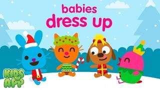 Sago Mini Babies Dress Up Sago Mini  NEW Christmas Holiday Update  Best App For Kids [upl. by Ahtel]