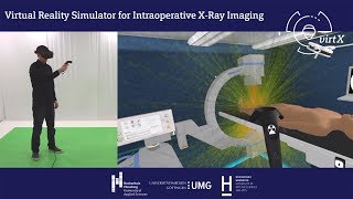 virtXVR  Simulation of Scattered Radiation in Virtual Reality [upl. by Edyaj]