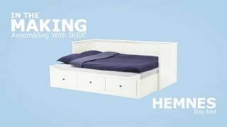 IKEA HEMNES Daybed Assembly Instructions [upl. by Lavern]