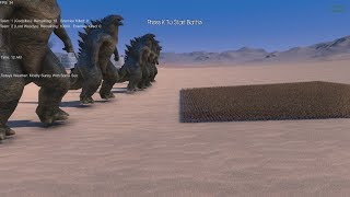 10000 Woodys vs 10 Godzillas  Ultimate Epic Battle Simulator [upl. by Abad]