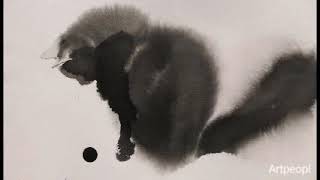 Watercolor Cats by Endre Penovac [upl. by Beitz221]