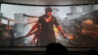 🔴 Salaar movie Theatre response 🥵 salaar review  salar FDFS public Review  Salaar Prabhas entry 🦖 [upl. by Ethbin]