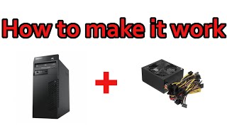 ATX 24 pin to Lenovo 10 pin conversion [upl. by Nosrettap]