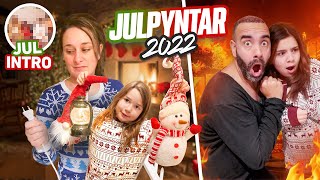 FAMILJEN JULPYNTAR amp DET BÖRJAR BRINNA  VLOGG JUL INTRO [upl. by Yhtac]