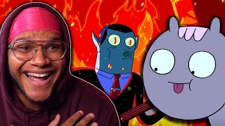 MARCELINE DAD NICE KING ew  Adventure Time Season 2 Ep 14 REACTION [upl. by Kohler]