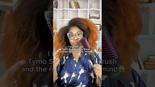 I Bought the Viral TikTok TYMO Straightening Brush  Review type 4 Natural Hair [upl. by Callahan]