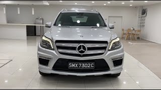 Mercedes Benz GL350 Bluetec AMG SPORT Sunroof 2014 Silver SMX7302C [upl. by Prader]