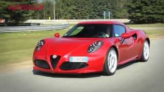 Alfa Romeo 4C first drive review [upl. by Monson]