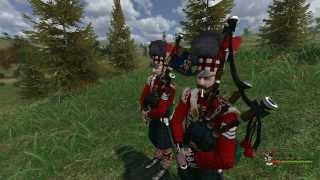 MampB WB Napoleonic Wars Scotland The Brave Song Re placer [upl. by Ahsenra]