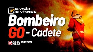 Concurso Bombeiro GO Revisão de Véspera para Cadete [upl. by Rudolph228]