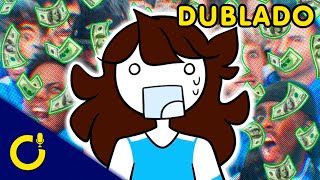 EU GANHEI O DESAFIO DE 1000000 DO MR BEAST  OverDub  Jaiden Animations Fandub PTBR [upl. by Oniskey]