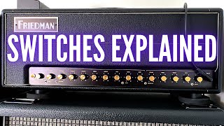 Friedman BE100 Deluxe Switches Explained [upl. by Nita]