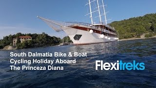 Dalmatia South Deluxe Bike amp Boat  Flexitreks [upl. by Anoy]