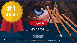 Lightfast Colored Pencils by Derwent  set of 72 [upl. by Yraek]