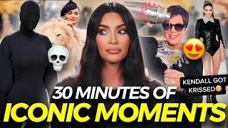 30 MINUTES of ICONIC Kardashians moments 💀 [upl. by Aneleasor]