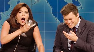 Cecily Strong Breaking Character on SNL [upl. by Emelita87]