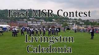 Livingston Caledonias Grade 2 MSR at The Gourock Highland Games 2024 [upl. by Ettelimay427]