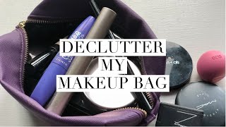 My Everyday Makeup Bag Clear Out amp Declutter [upl. by Venterea]