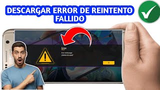 Cómo solucionar el reintento fallido de descarga de Free Fire  Reintento fallido de descarga de [upl. by Nithsa]