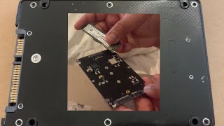 M2 SATA SSD to 25 inch SATA Adapter  M2 NGFF to SATA Converter Enclosure [upl. by Anayrb374]