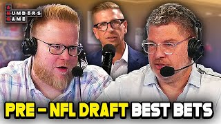 Matt Brown Joins to Share His NFL Draft Bets  A Numbers Game  042524 [upl. by Dela]