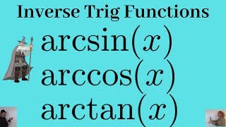 Inverse Trigonometric Functions arcsinx arccosx arctanx and Examples of Computing Values [upl. by Aissyla]