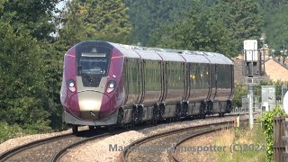 4K Brand New EMR 810004 5 Car Aurora bimode EMUDMU On Test 5Q43 Long Eaton Station On 240724 [upl. by Eednim]