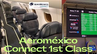 Flying first class on Aeroméxico Connect [upl. by Ainsley]