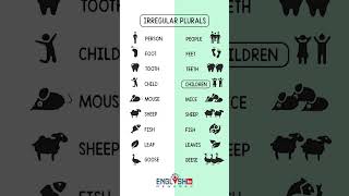 Irregular Plurals in English [upl. by Aralk]