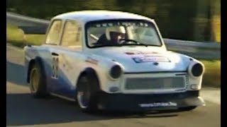 Trabant 601 with Suzuki GSXR750 Engine  14000RPM FWD Slalom Monster [upl. by Mariko]