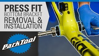 How to Remove and Install Bottom Brackets  Press Fit [upl. by Fabron114]