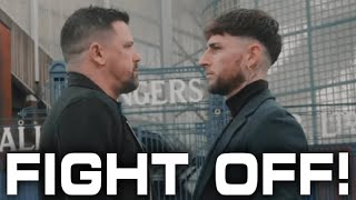 CAZ MILLIGAN VS NACHO NOVO FIGHT IS OFF trending football [upl. by Iblok]