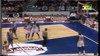 1997 Euroleague Cibona Zagreb vs Winnington Fortitudo Bologna rs [upl. by Towland690]