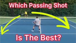 Which Passing Shot Is More Successful Tennis Singles Strategy Explained [upl. by Halstead721]