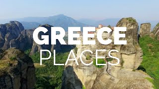 10 Best Places to Visit in Greece  Travel Video [upl. by Ettenay]