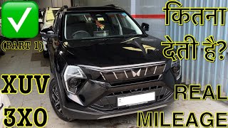 Mahindra XUV 3XO Mileage Average Real Not ARAI  Real highway Mileage  Real City Mileage [upl. by Eiznek]