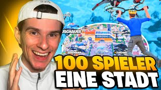 Alvi befiehlt 100 Spielern in nur einer Stadt zu landen 🥳  Fortnite Chapter 5 [upl. by Fransis608]