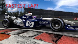 Can i beat Montoyas pole lap  Assetto Corsa  Monza 2004  Williams FW26B [upl. by Oliviero745]