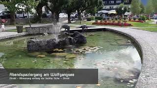 Abendspaziergang am Römerweg  Strobl am Wolfgangsee [upl. by Stouffer]