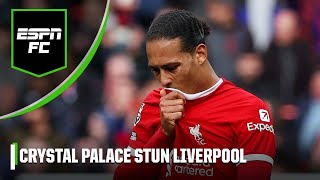 ‘The TITLE IS GONE’ Liverpool vs Crystal Palace FULL REACTION  Premier League  ESPN FC [upl. by Eirovi]