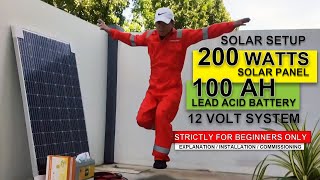 How To Build A Solar Setup COMPLETE StepbyStep DIY Guide 12V 2000W [upl. by Yrnehnhoj]