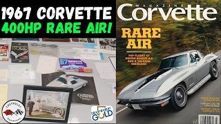 1967 Bloomington Gold Rare Air 400HP Corvette  Corvette Showcase [upl. by Halonna]