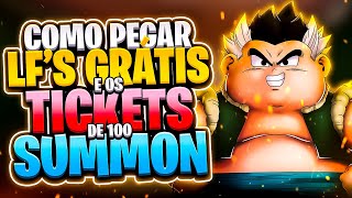 6 LFS GRÁTIS COMO PEGAR TODOS OS TICKETS DO LEGENDS FESTIVAL  HOI POI COINS  Dragon Ball Legends [upl. by Aevin]