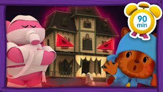 👻 POCOYO in ENGLISH  HALLOWEEN THE LITTLE GHOST 90 min Full Episodes VIDEOS amp CARTOONS for KIDS [upl. by Preuss884]