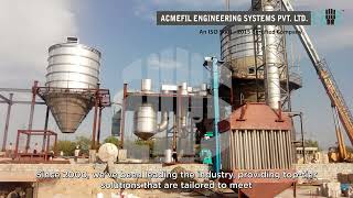 Leading Spray Dryer Manufacturer and Exporter  Acmefil Engineering Systems Pvt Ltd [upl. by Annavaig639]