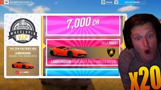 Forza Horizon 3  Part 22  20 INSANE WHEELSPINS [upl. by Anatnas]